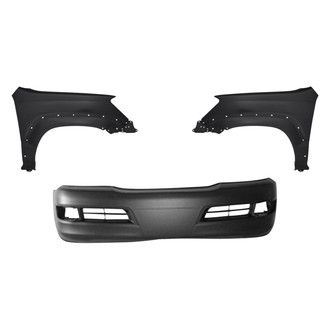 Replace® - 3-Piece (Front Bumper Cover, Driver and Passenger Side Fender) (Standard Line)