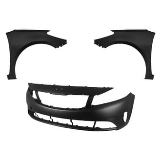 Replace® - 3-Piece (Front Bumper Cover, Driver and Passenger Side Fender) (Standard Line)