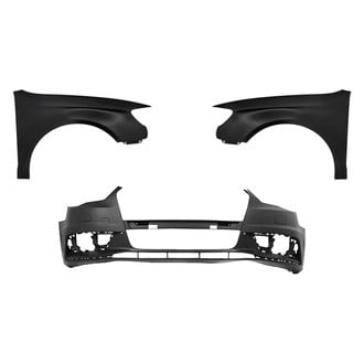 Replace® - 3-Piece (Front Bumper Cover, Driver and Passenger Side Fender) (Standard Line)