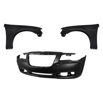 Replace® - 3-Piece (Front Bumper Cover, Driver and Passenger Side Fender) (Standard Line)
