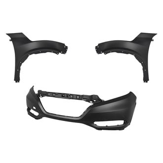 Replace® - 3-Piece (Front Bumper Cover, Driver and Passenger Side Fender) (Standard Line)