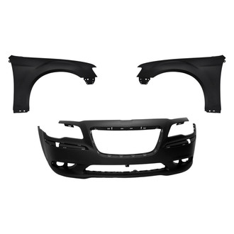 Replace® - 3-Piece (Front Bumper Cover, Driver and Passenger Side Fender) (Standard Line)