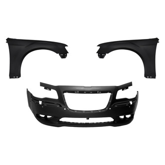 Replace® - 3-Piece (Front Bumper Cover, Driver and Passenger Side Fender) (Standard Line)