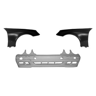 Replace® - 3-Piece (Front Bumper Cover, Driver and Passenger Side Fender) (Standard Line)