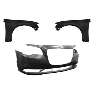 Replace® - 3-Piece (Front Bumper Cover, Driver and Passenger Side Fender) (Standard Line)