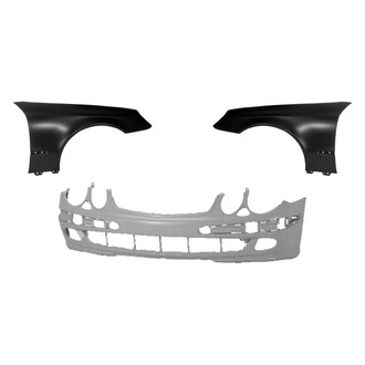 Replace® - 3-Piece (Front Bumper Cover, Driver and Passenger Side Fender) (Standard Line)