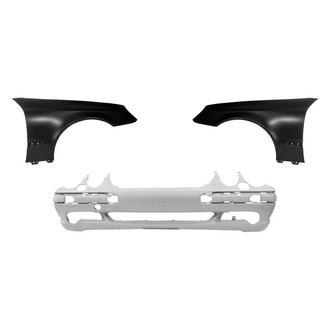 Replace® - 3-Piece (Front Bumper Cover, Driver and Passenger Side Fender) (Standard Line)