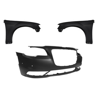 Replace® - 3-Piece (Front Bumper Cover, Driver and Passenger Side Fender) (Standard Line)