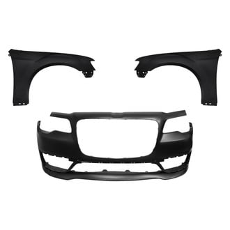 Replace® - 3-Piece (Front Bumper Cover, Driver and Passenger Side Fender) (Standard Line)