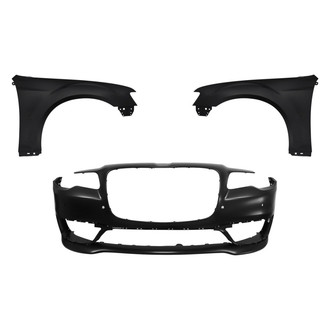 Replace® - 3-Piece (Front Bumper Cover, Driver and Passenger Side Fender) (Standard Line)