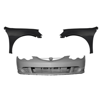 Replace® - 3-Piece (Front Bumper Cover, Driver and Passenger Side Fender) (Standard Line)