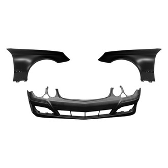 Replace® - 3-Piece (Front Bumper Cover, Driver and Passenger Side Fender) (Standard Line)