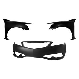 Replace® - 3-Piece (Front Bumper Cover, Driver and Passenger Side Fender) (Standard Line)
