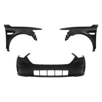 Replace® - 3-Piece (Front Bumper Cover, Driver and Passenger Side Fender) (Standard Line)