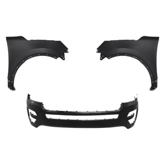 Replace® - 3-Piece (Front Bumper Cover, Driver and Passenger Side Fender) (Standard Line)