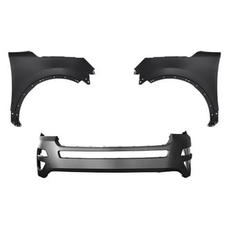 Replace® - 3-Piece (Front Bumper Cover, Driver and Passenger Side Fender) (Standard Line)