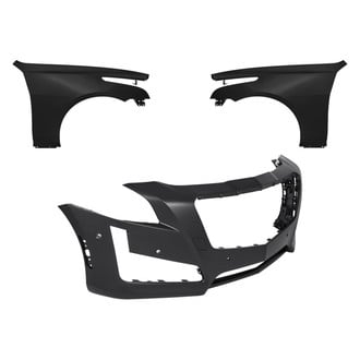 Replace® - 3-Piece (Front Bumper Cover, Driver and Passenger Side Fender) (Standard Line)