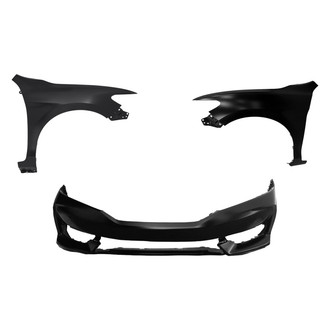 Replace® - 3-Piece (Front Bumper Cover, Driver and Passenger Side Fender) (Standard Line)
