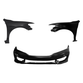Replace® - 3-Piece (Front Bumper Cover, Driver and Passenger Side Fender) (Standard Line)