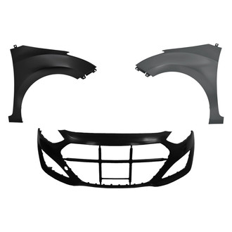 Replace® - 3-Piece (Front Bumper Cover, Driver and Passenger Side Fender)