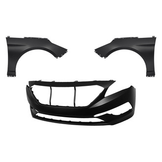 Replace® - 3-Piece (Front Bumper Cover, Driver and Passenger Side Fender)