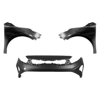 Replace® - 3-Piece (Front Bumper Cover, Driver and Passenger Side Fender) (Standard Line)