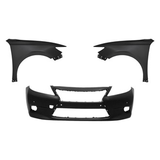 Replace® - 3-Piece (Front Bumper Cover, Driver and Passenger Side Fender) (Standard Line)