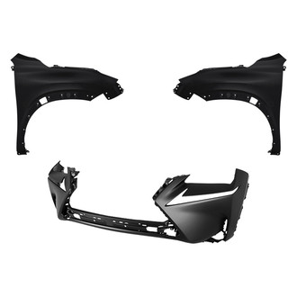 Replace® - 3-Piece (Front Bumper Cover, Driver and Passenger Side Fender)