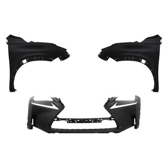 Replace® - 3-Piece (Front Bumper Cover, Driver and Passenger Side Fender)