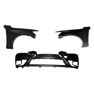 Replace® - 3-Piece (Front Bumper Cover, Driver and Passenger Side Fender) (Standard Line)
