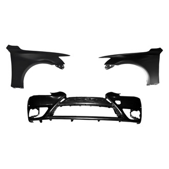 Replace® - 3-Piece (Front Bumper Cover, Driver and Passenger Side Fender) (Standard Line)