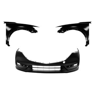 Replace® - 3-Piece (Front Bumper Cover, Driver and Passenger Side Fender)
