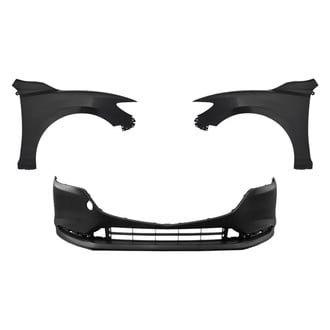 Replace® - 3-Piece (Front Bumper Cover, Driver and Passenger Side Fender) (Standard Line)