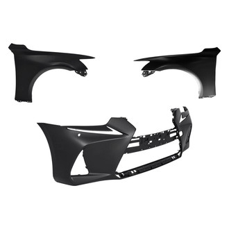 Replace® - 3-Piece (Front Bumper Cover, Driver and Passenger Side Fender)