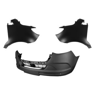 Replace® - 3-Piece (Front Bumper Cover, Driver and Passenger Side Fender) (Standard Line)