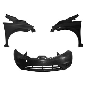 Replace® - 3-Piece (Front Bumper Cover, Driver and Passenger Side Fender)
