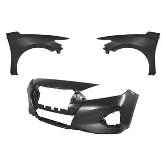 Replace® - 3-Piece (Front Bumper Cover, Driver and Passenger Side Fender) (Standard Line)