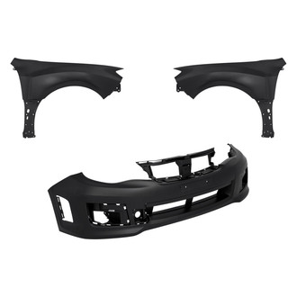 Replace® - 3-Piece (Front Bumper Cover, Driver and Passenger Side Fender) (Standard Line)