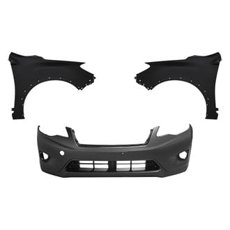 Replace® - 3-Piece (Front Bumper Cover, Driver and Passenger Side Fender) (Standard Line)