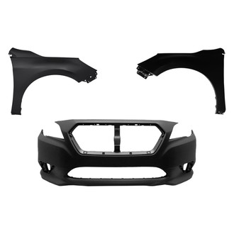 Replace® - 3-Piece (Front Bumper Cover, Driver and Passenger Side Fender) (Standard Line)