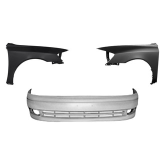 Replace® - 3-Piece (Front Bumper Cover, Driver and Passenger Side Fender) (Standard Line)