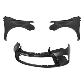 Replace® - 3-Piece (Front Bumper Cover, Driver and Passenger Side Fender) (Standard Line)