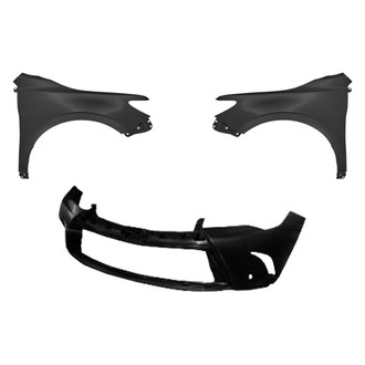 Replace® - 3-Piece (Front Bumper Cover, Driver and Passenger Side Fender) (Standard Line)
