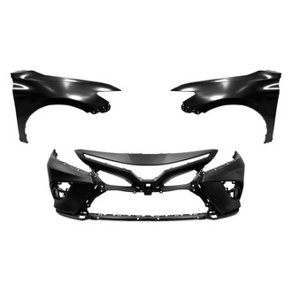 Replace® - 3-Piece (Front Bumper Cover, Driver and Passenger Side Fender) (Standard Line)
