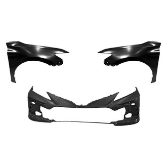 Replace® - 3-Piece (Front Bumper Cover, Driver and Passenger Side Fender) (Standard Line)