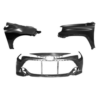 Replace® - 3-Piece (Front Bumper Cover, Driver and Passenger Side Fender) (Standard Line)