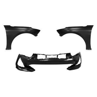 Replace® - 3-Piece (Front Bumper Cover, Driver and Passenger Side Fender) (Standard Line)
