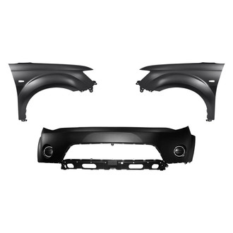 Replace® - 3-Piece (Front Bumper Cover, Driver and Passenger Side Fender) (Standard Line)
