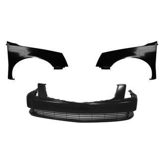 Replace® - 3-Piece (Front Bumper Cover, Driver and Passenger Side Fender) (CAPA Certified)