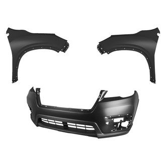 Replace® - 3-Piece (Front Bumper Cover, Driver and Passenger Side Fender) (CAPA Certified)